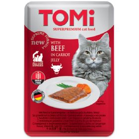 Tomi Havuç Jöleli Sığır Etli Pouch 100 gr Kedi Maması
