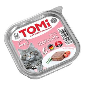 Tomi Karidesli Pate 100 gr Kedi Konserve Maması