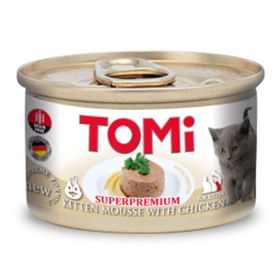 Tomi Kitten Tavuk Etli Tahılsız 85 gr Yavru Kedi Konservesi