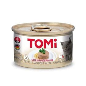 Tomi Kitten Tavuk Etli Tahılsız 85 gr Yavru Kedi Konservesi