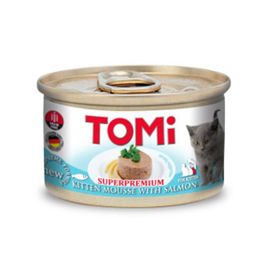 Tomi Kıyılmış Somonlu Tahılsız 85 gr Yavru Konserve Kedi Maması