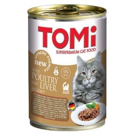 Tomi Kümes Hayvanlı 400 gr Yetişkin Kedi Konservesi