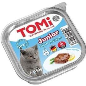 Tomi Pate Kümes Hayvanlı 100 gr Yetişkin Kedi Konservesi