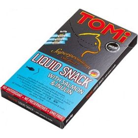 Tomi Somon ve İnülinli Krema 8x15 gr Kedi Ödül Maması