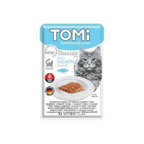 Tomi Somonlu Kısır Kedi Pouch 85 gr Kedi Konservesi