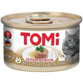 Tomi Superpremium Tavuklu Tahılsız 85 gr Kedi Konserve