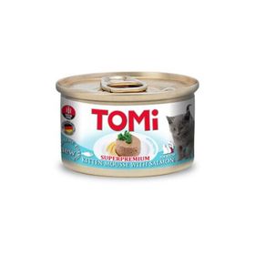 Tomi Tahılsız Somonlu Konserve Yetişkin Kedi Maması 85 G