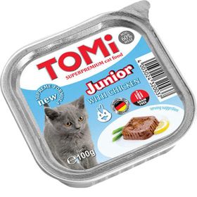 Tomi Tavuklu 100 gr Yavru Kedi Konserve