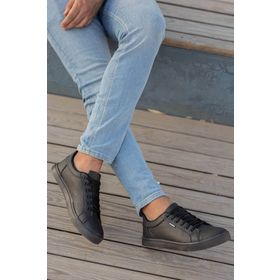Tomiross ATLNT-5025 Erkek Siyah Atlanta Günlük Kullanım Sneaker Ayakkabı