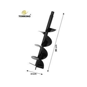 Tomking 200 mm Toprak Delme Burgusu