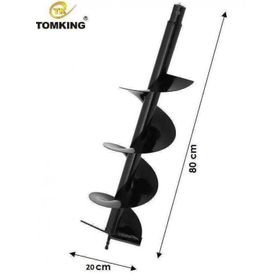 Tomking 200 mm Toprak Delme Burgusu