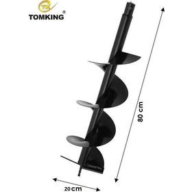 Tomking 200 mm Toprak Delme Burgusu