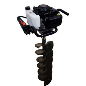 Tomking EA144P 300 mm 4 HP Çift Helezonlu 4 Zamanlı Toprak Burgu Makinesi