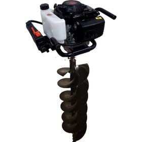 Tomking EA144P 300 mm 4 HP Çift Helezonlu 4 Zamanlı Toprak Burgu Makinesi