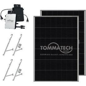 Tommatech 300WE 2x240WP Mikro İnverter Balkon Güneş Paneli Paketi