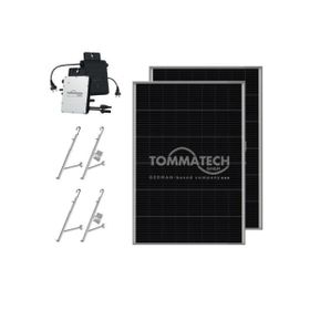 Tommatech 300WE 2x240WP Mikro İnverter Balkon Güneş Paneli Paketi