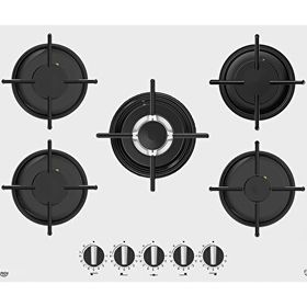 Tommatech TAO7001WG Ankastre Wok Gözlü Gazlı 70 cm Beyaz Ocak