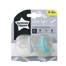Tommee Tippee 0-6 Ay 2'li Doğal Ultra Light Silikon Emzik