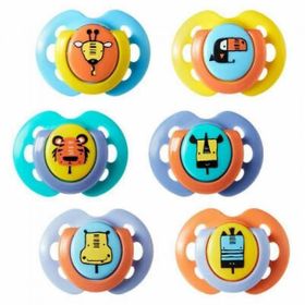 Tommee Tippee 0-6 Ay Fun 2'li Emzik yeşil mavi