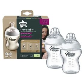 Tommee Tippee 2x260 ml Pp Closer To Nature Biberon