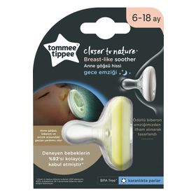 Tommee Tippee 6-18 Ay Breastlike Gece Emziği