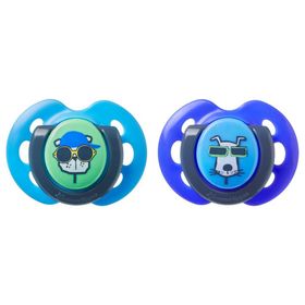 Tommee Tippee 6-18 Ay Lacivert 2X Fun Emzik