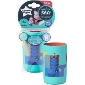 Tommee Tippee Kulpsuz Desenli 250 ml Yeşil 360 Derece Bardak