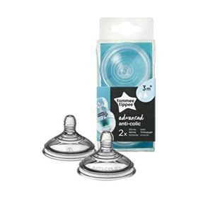 Tommee Tippee Orta Akış Ikili - Şeffaf Gelişmiş Antikolik Biberon Emzik