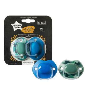 Tommee Tippee Urban Style 6 - 18 Ay Mavi Emzik