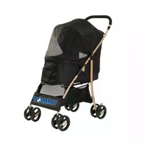Tommy 505-PC101S Siyah 67x47x98 cm Max 15 kg Evcil Hayvan Arabası