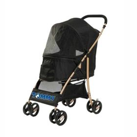 Tommy 505-PC101S Siyah 67x47x98 cm Max 15 kg Evcil Hayvan Arabası