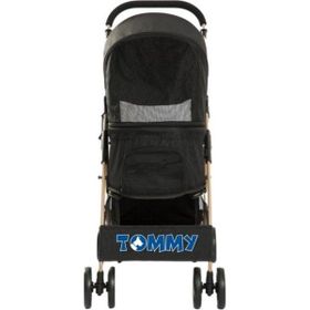Tommy 505-PC101S Siyah 67x47x98 cm Max 15 kg Evcil Hayvan Arabası