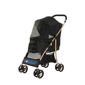 Tommy 505-PC101S Siyah 67x47x98 cm Max 15 kg Evcil Hayvan Arabası