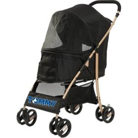 Tommy 505-PC101S Siyah 67x47x98 cm Max 15 kg Evcil Hayvan Arabası