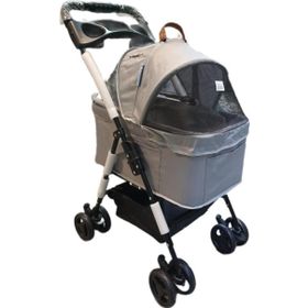 Tommy 65x45x95 cm Gri Max 15 kg Evcil Hayvan Arabası
