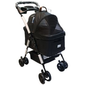 Tommy 65x45x95 cm Siyah Max 15 kg Evcil Hayvan Arabası