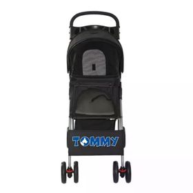 Tommy 80.5x45.5x101 Max 15 kg Siyah Evcil Hayvan Arabası