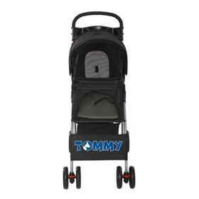 Tommy 80.5x45.5x101 Max 15 kg Siyah Evcil Hayvan Arabası