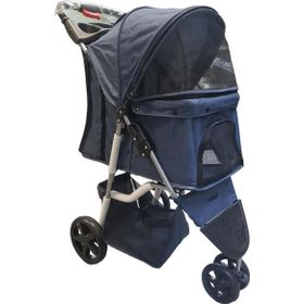 Tommy 87x50x107 cm Lacivert Max 20 kg Evcil Hayvan Arabası