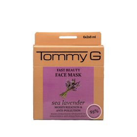 Tommy G TG5FB-BLA-F15 Fast Beauty Face Mask Sea Lavender TG Box Deniz Lavanta Hızlı Güzellik Maskesi