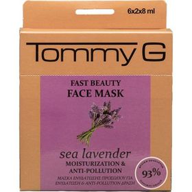 Tommy G TG5FB-BLA-F15 Fast Beauty Face Mask Sea Lavender TG Box Deniz Lavanta Hızlı Güzellik Maskesi