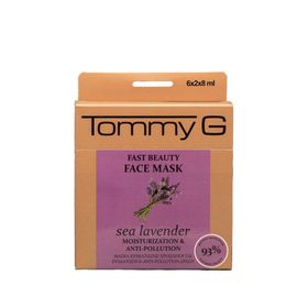 Tommy G TG5FB-BLA-F15 Fast Beauty Face Mask Sea Lavender TG Box Deniz Lavanta Hızlı Güzellik Maskesi