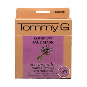 Tommy G TG5FB-BLA-F15 Fast Beauty Face Mask Sea Lavender TG Box Deniz Lavanta Hızlı Güzellik Maskesi
