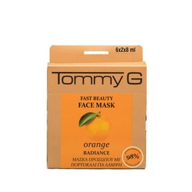 Tommy G TG5FB-BOR-F15 Fast Beauty Face Mask Orange TG Box Hızlı Güzellik Maskesi