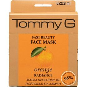Tommy G TG5FB-BOR-F15 Fast Beauty Face Mask Orange TG Box Hızlı Güzellik Maskesi