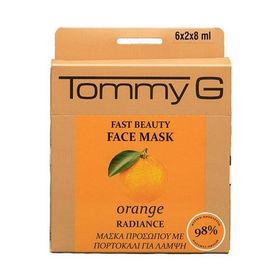 Tommy G TG5FB-BOR-F15 Fast Beauty Face Mask Orange TG Box Hızlı Güzellik Maskesi