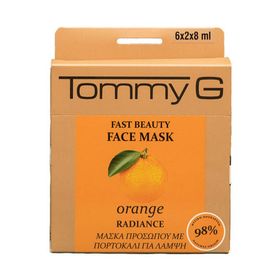 Tommy G TG5FB-BOR-F15 Fast Beauty Face Mask Orange TG Box Hızlı Güzellik Maskesi