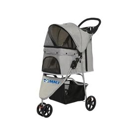 Tommy Gri 81x45.5x101 cm Max 15 kg Evcil Hayvan Arabası