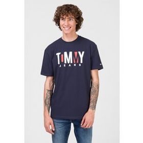 Tommy Hilfiger 09T3340-410 Lacivert Erkek T-shirt