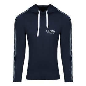 Tommy Hilfiger 09T4088-410 Lacivert Erkek Kapüşonlu Sweatshirt